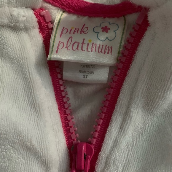 Terry Cloth material coverup-size 3T - Picture 4 of 4